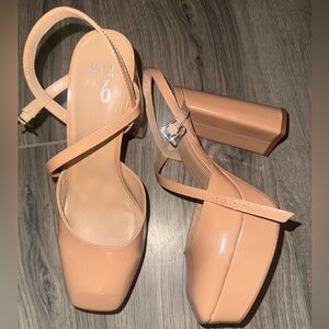Mix No. 6 Nude Platform Heels